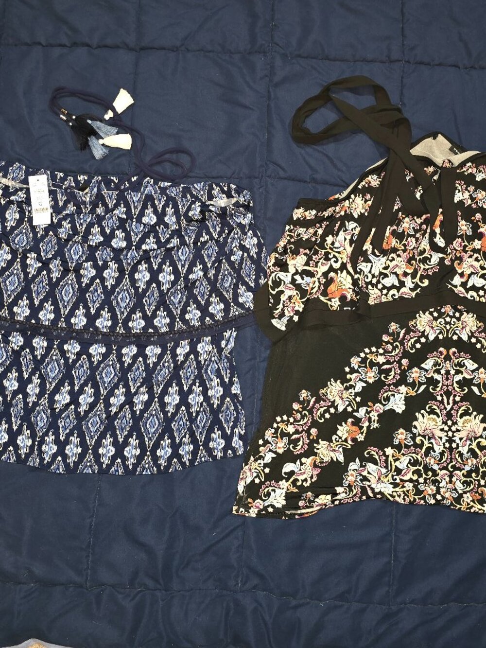 2 White House Black Market Tops - Size XL